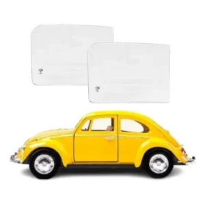 Par Vidros De Porta Fusca Incolor