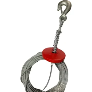 Cabo De Aço 4mm Guincho Talha Elétrica 300/600kg Com Gancho