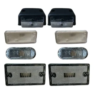 Kit Lanterna Dianteira Completo Cristal Vw 23220 15180 8150