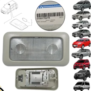 Luz Interna Teto Original Novo Uno Fiorino Palio Doblô Idea