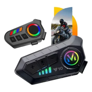 Fone Ouvido Capacete Sem Fio Bluetooth Moto Intercomunicador