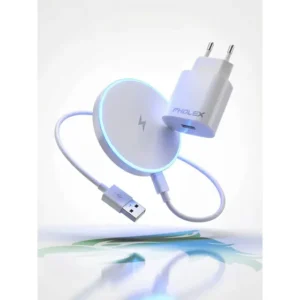 Carregador Indução Magnetico Sem Fio 20w Compativel Com iPhone Samsung Galaxy Xiaomi Motorola Pholex