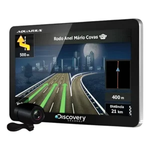 Gps Aquarius Discovery 7.0'' Tv Digital Camera Ré Atualizado