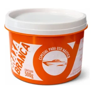 1 Pote De Graxa Branca Mecânica E Náutica 500g Promoção