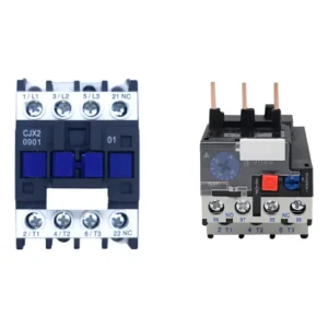 Chave Contatora Cjx2-0901 09a Aux Nf + Relé Térmico 2,5-4a