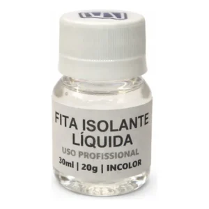 Fita Isolante Líquida Incolor Frasco 30ml (20g) Sulink