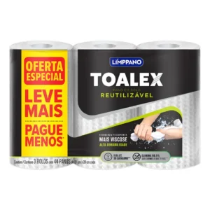 Pano para limpeza Limppano Toalex pano 3 u
