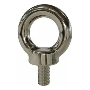 Olhal De Suspensão Aço Inox 316 M8 - Kit Com 10 Peças