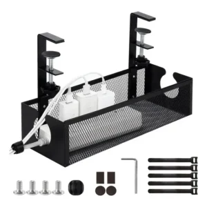 # Bandeja De Gerenciamento De Cabos Sob A Mesa, Sem