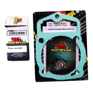 Pino Cursado + Flange 3mm Crf230 / Xr200 / Cbx200