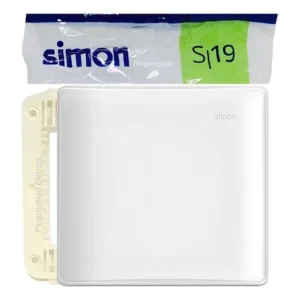 Placa Simon 19 S19 C/ Suporte/bastidor S/ Interruptor/tomada