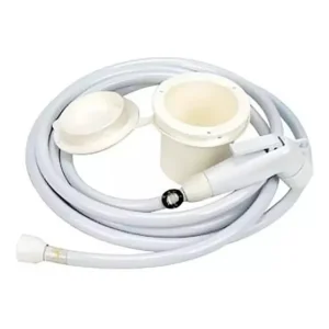 Kit Ducha Chuveiro Com Base Para Popa De Barcos 5 Metros
