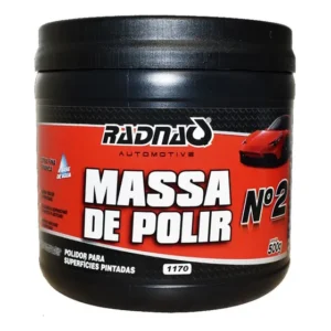 Massa De Polimento Automotivo Polir Brilho Intenso N2 500g