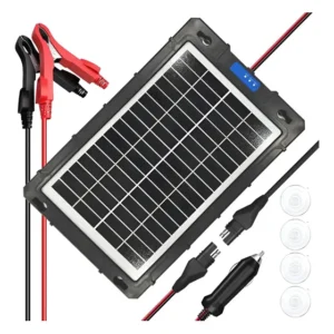 Carregador E Mantenedor De Bateria Solar Atualizado De 18 V