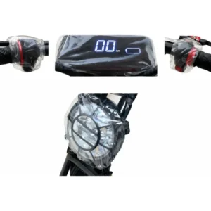 Kit Super Capa Protetora Scooter Elétrica Contra Água Chuva