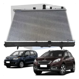 Radiador D'água Brasado Citroën Aircross C3 Picasso 1.6 16v
