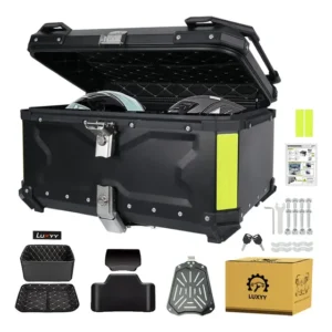 Bau Para Moto 65l Bau De Aluminio Top Case Com Encosto