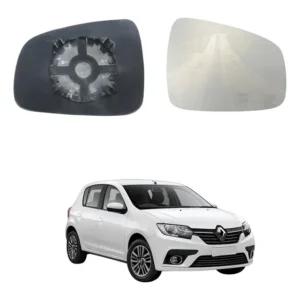 Lente Espelho Retrovisor Sandero 15/22 C/ Base Ld - Convexo