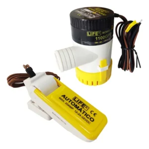 Bomba Porão 1100gph 12v + Automático Bomba Porão Lifek
