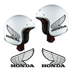 2 Adesivos Capacete Moto Tanque Honda Cg 160 Fan Twister