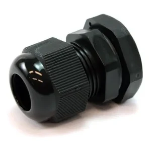 Kit 5 Peças - Prensa Cabo Pg16 P/ Cabos 10mm Até 14mm Preto