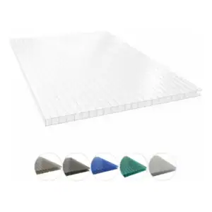 Placa Chapa Policarbonato Alveolar Pergolado 2,10 X 6,00 4mm