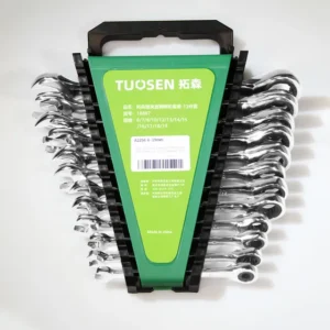 Jogo 12 Chave Cabeça Combinadas Com Catraca 6-19/10-24mm