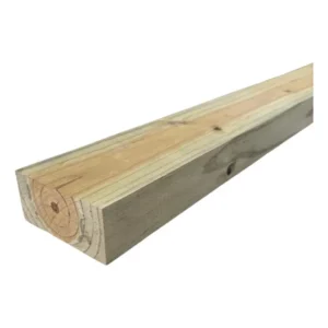 4 Vigas Caibros De Pinus Tratado Autoclave 5x10 Cm Plainados