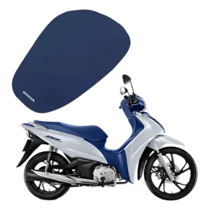 Capa De Banco Biz 125 2020 2021 2022 2023 2024 Cor Azul Moto