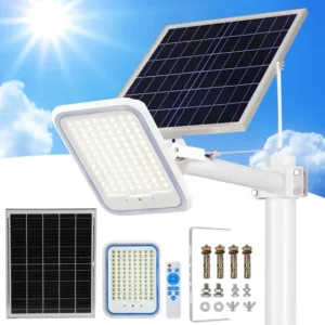 Holofote Solar Led Para Luminaria 500w P/ Iluminação Publica