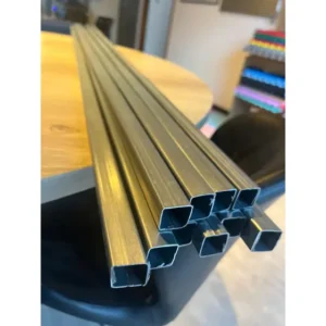 Metalon Galvanizado 18x18 Com 1 Metro - 09 Unidades