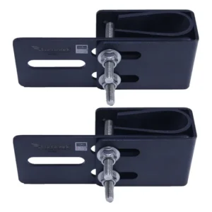 Par Suporte Abraçadeira Rack Teto Universal P/ Farol Led B4