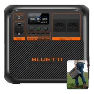 Estação De Energia Solar Bluetti Ac180p 1.800 W 1.440 Wh
