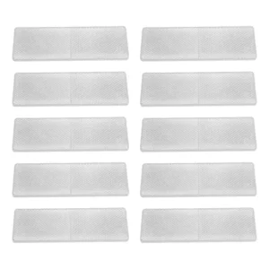 Refletores De Reboque Brancos, 10 Peças, Retangulares, 48x14