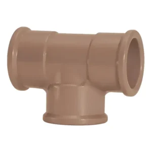 Tê 85mm Soldável Amanco 11841 Conexão Forte Duradoura