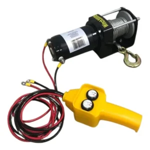 Guincho Elétrico 3000LB com cabo aço 6 metros 1361 Kg Importway Iwge-3000 quadriciclo Jipe Troller barco