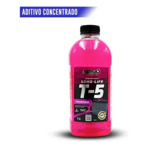Aditivo Radiador Radnaq Tropical Rosa Concentrado Long Life 1L Carro Automotivo