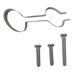 Suporte Abraçadeira + Parafusos Do Escape P/bike Motorizada