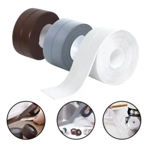 Fita Adesiva Vedação Pvc Impermeável Acabamento Cozinha Pia
