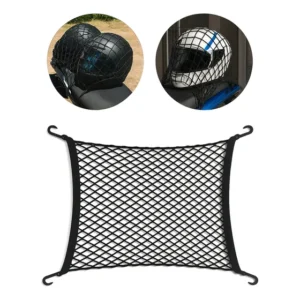 Rede Elástica Bagageiro Moto Aranha 35 X 35 4 Ganchos