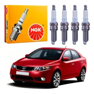 Jogo Velas Ngk Lzkr6b10e 4x Cerato 1.6 16v 2011