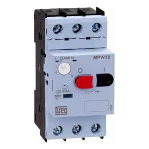 Disjuntor Motor Termomagnético Weg MPW18 0,16-0,25A Botão
