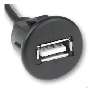 Cabo Usb 1metro Extensão P/ Carro Central Multimídia Embutir