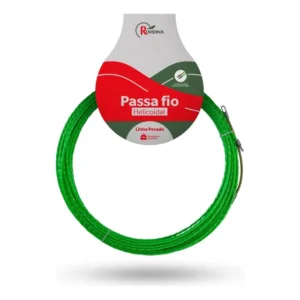 Fita Guia Passa Fio Sonda Cabo 30mts Helicoidal Profissional