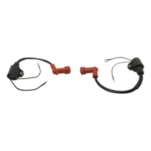 2 Peças De Bobina De Ignição 63v-85570-00-00 Para Motor