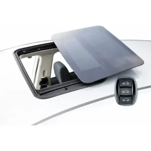 Teto Solar Retrátil Original Preto Universal Carro Completo