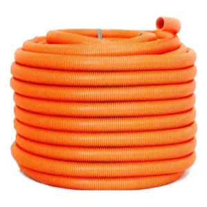 Conduite Corrugado Laranja 3/4 100 Metros Pead Top Qualidade
