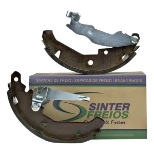 Jogo Sapatas Lona De Freio Traseira Palio Siena 1998 A 2012