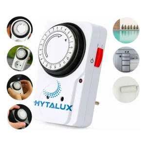 Temporizador Analógico Hytalux 24h Bivolt Tomada 110/220V