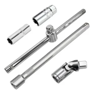 Kit Cabo de Força T 1/2 com Prolongador para Soquete Aço
